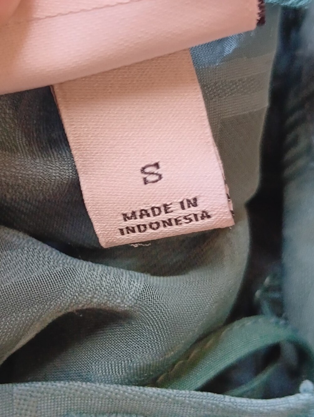 Green Elastic Waist, Maxi Dress, A New Day Size Small, Casual Cottagecore Summer - Picture 7 of 9